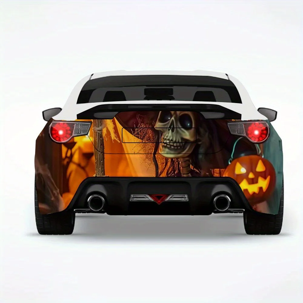 Witch Skull Halloween-Themed Car Sticker,Vinyl Decal for Car Rear, Waterproof Self-Adhesive Vinyl Stickers for Vehicle Tail and
Witch Skull Halloween-Themed Car Sticker,Vinyl Decal for Car Rear, Waterproof Self-Adhesive Vinyl Stickers for Vehicle Tail and