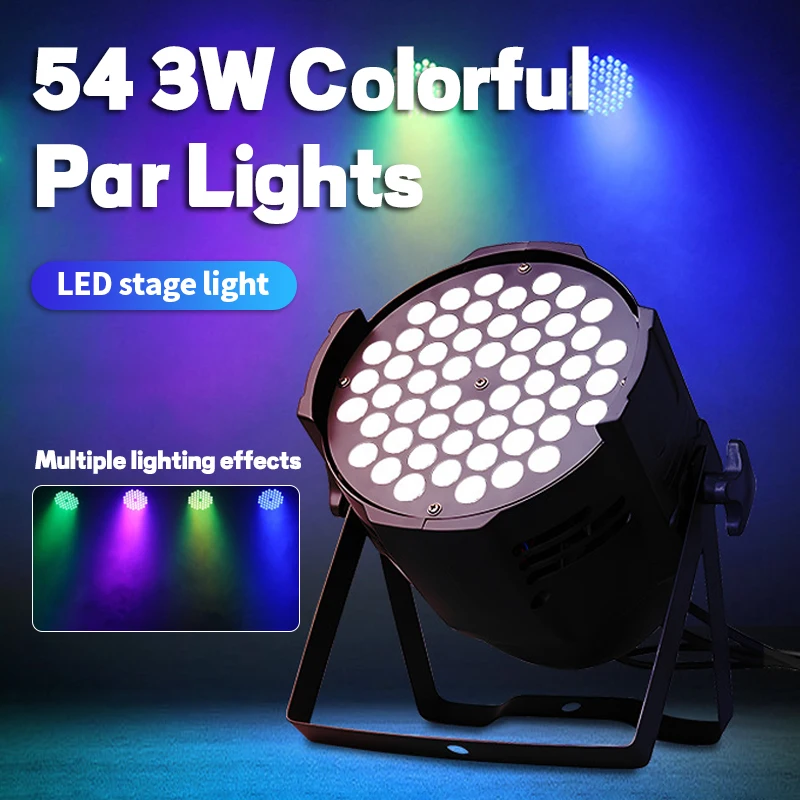 54*3W DMX512 Voice Control Disco Ballroom Professional LED Light Projector RGB KTV Party DJ Decorative Scene Lighting Effects
54*3W DMX512 Voice Control Disco Ballroom Professional LED Light Projector RGB KTV Party DJ Decorative Scene Lighting Effects
