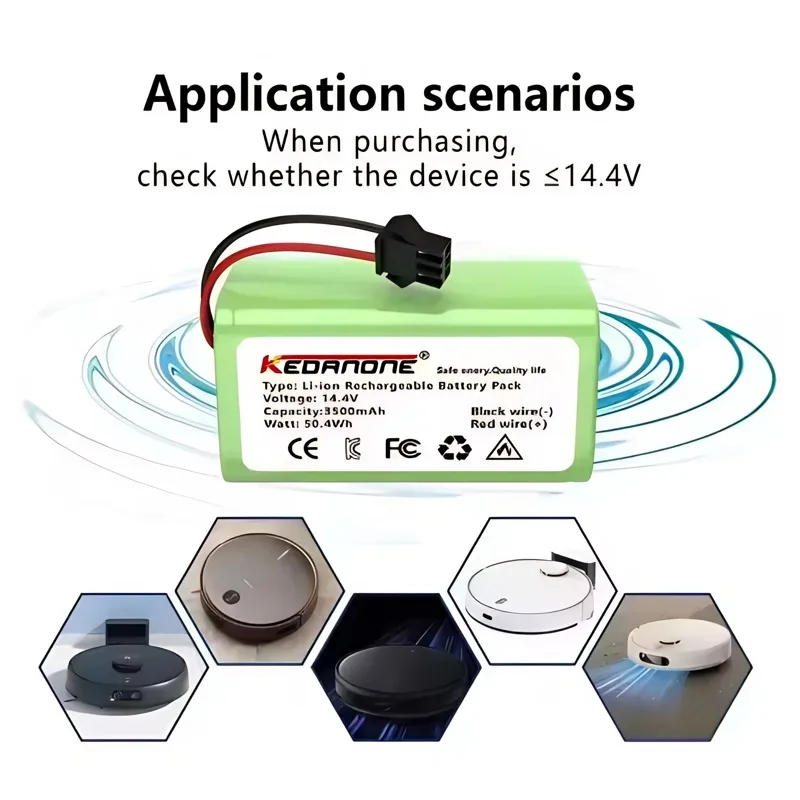 2025✔️14.4V lithium ion battery for Conga Excellence 950 990 1090 1092 1190 1790 1990 Robovac 11S 15C 30C Max NETBOT S14 S15
2025✔️14.4V lithium ion battery for Conga Excellence 950 990 1090 1092 1190 1790 1990 Robovac 11S 15C 30C Max NETBOT S14 S15