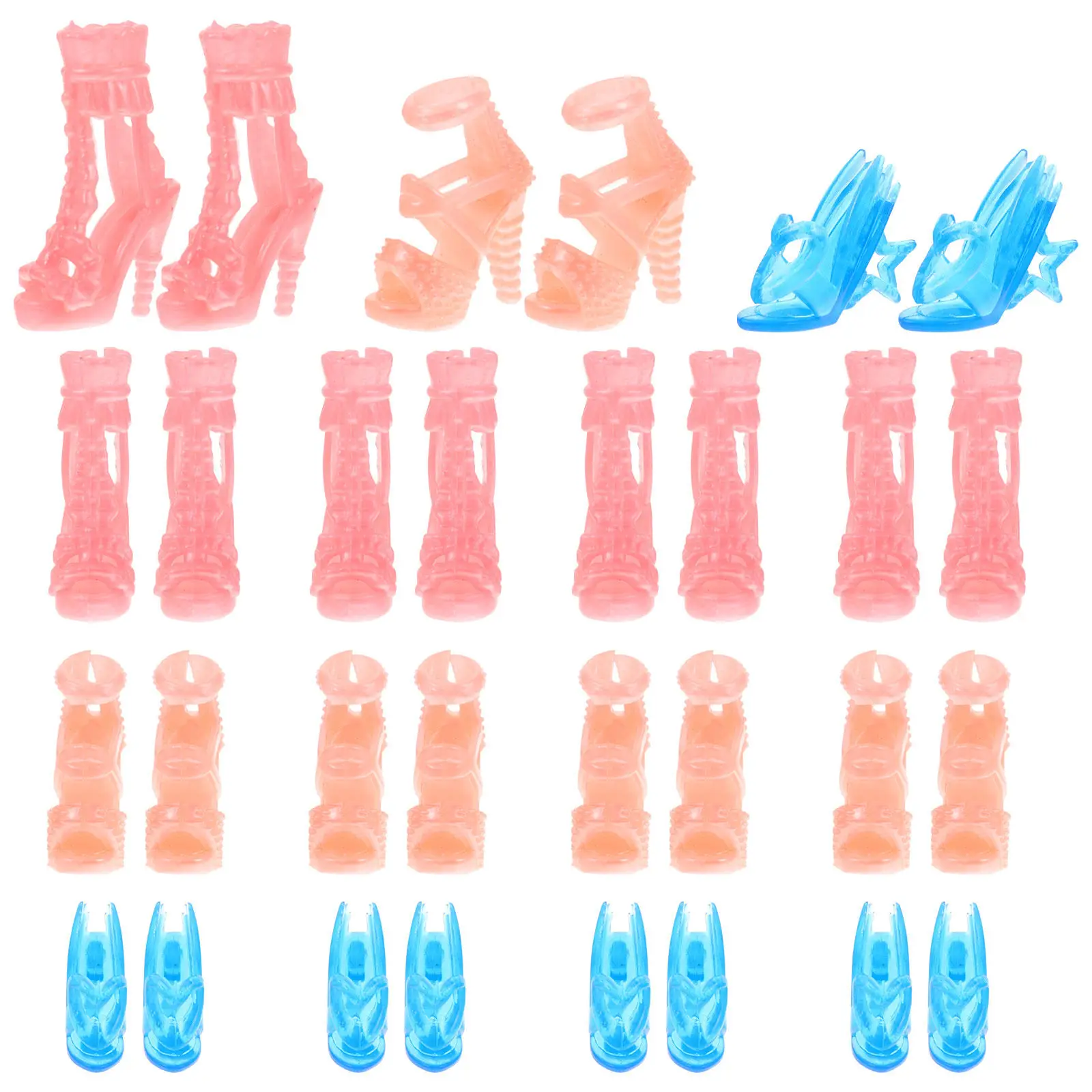 15Pairs Creative Mini Crystal Shoes Simulation Wear-Resistant Decorative Handicraft DIY Mini Shoes for Toddlers Early Learning
15Pairs Creative Mini Crystal Shoes Simulation Wear-Resistant Decorative Handicraft DIY Mini Shoes for Toddlers Early Learning