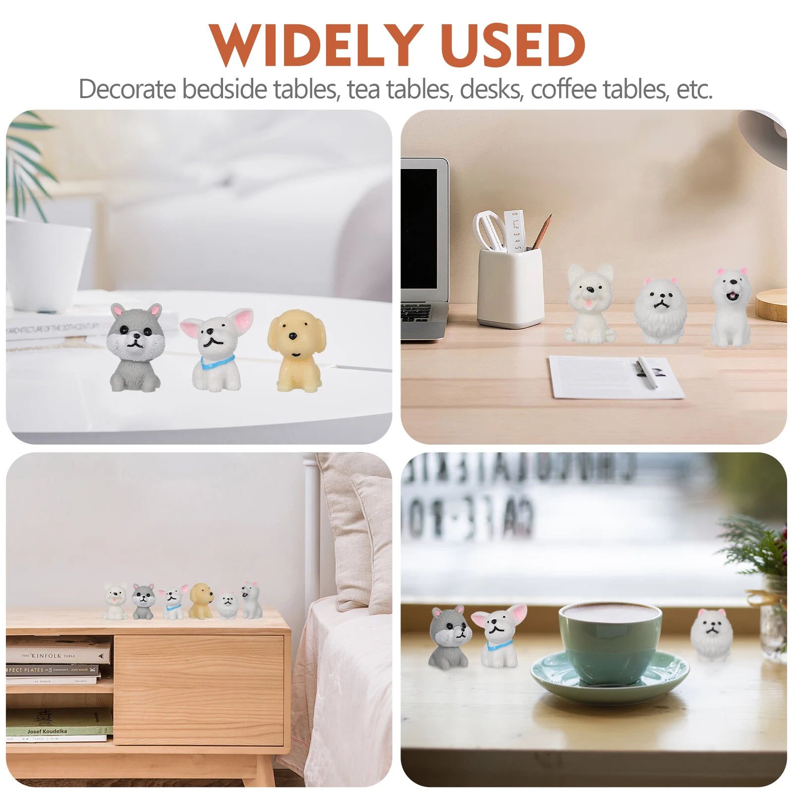 12pcs Mini Resin Dog Figurines Adorable Puppy Statues Cute Small Crafts Garden Yard Decor Weather Resistant Lightweight Indoor
12pcs Mini Resin Dog Figurines Adorable Puppy Statues Cute Small Crafts Garden Yard Decor Weather Resistant Lightweight Indoor