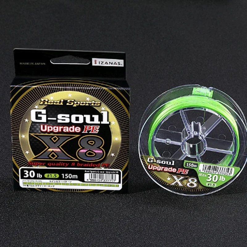 New JAPAN Green White PE G-SOUL X8 Upgrade High Stength Braided Fishing Line Sinking Type PE Line for Bass Carp Fishing Reel
New JAPAN Green White PE G-SOUL X8 Upgrade High Stength Braided Fishing Line Sinking Type PE Line for Bass Carp Fishing Reel