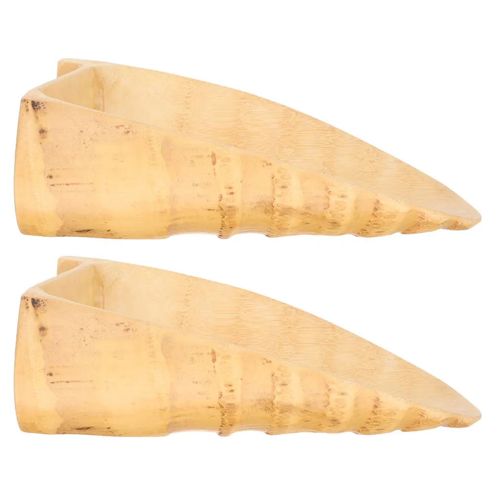 2pcs Bamboo Root Wood Serving Platter Decorative Fruit Bowl Snack Appetizer Tray Smooth Wooden Display Plate
2pcs Bamboo Root Wood Serving Platter Decorative Fruit Bowl Snack Appetizer Tray Smooth Wooden Display Plate