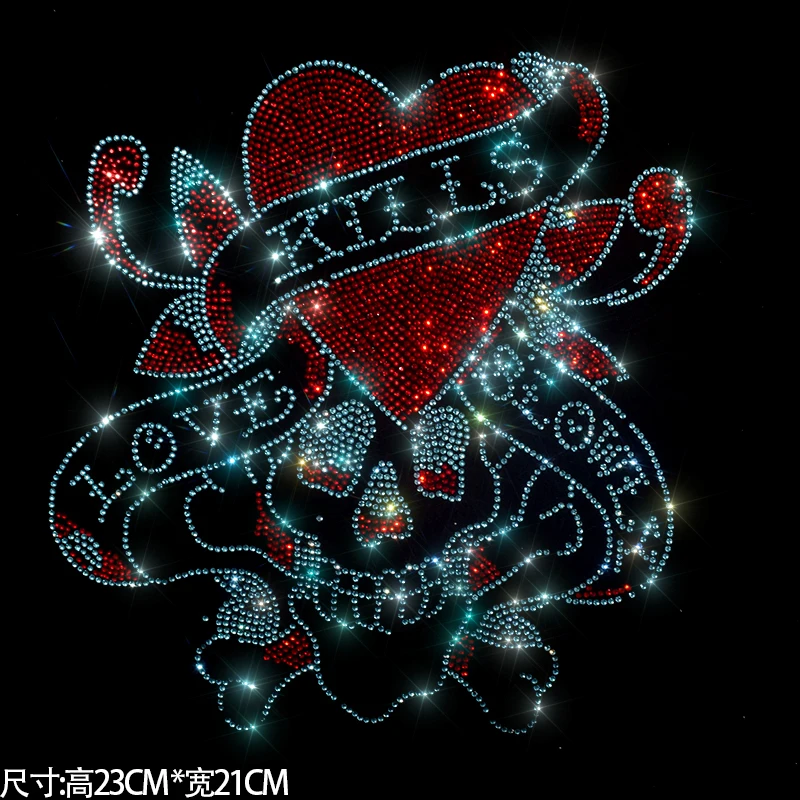 Creative Design of Fashionable Large Rhinestone Iron-ons for T-shirts, Sportswear, and Jeans as Fashion Accessories
Creative Design of Fashionable Large Rhinestone Iron-ons for T-shirts, Sportswear, and Jeans as Fashion Accessories