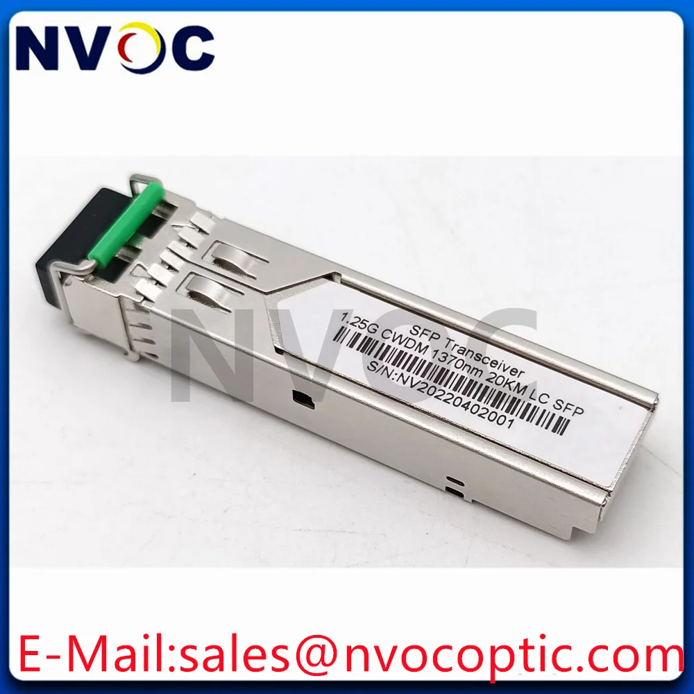 1.25G 1390nm 1410nm 1430nm 1450nm 1470nm 1490nm 20KM Single Mode Duplex Dual LC Optic CWDM SFP Transceiver
1.25G 1390nm 1410nm 1430nm 1450nm 1470nm 1490nm 20KM Single Mode Duplex Dual LC Optic CWDM SFP Transceiver
