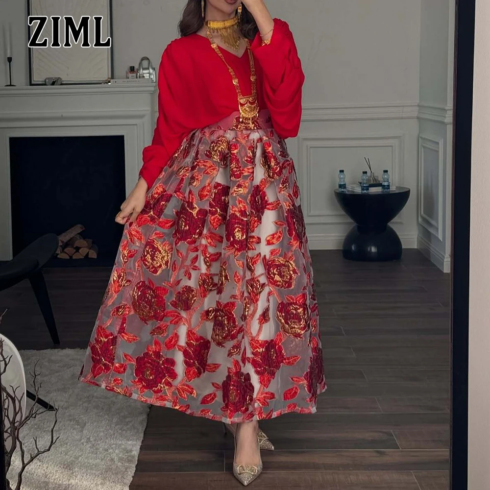 ZIML Hit Color Printing Temperament Dresses For Women Round Neck Long Sleeve High Waist Elegant Chic Dress Female Fashion Style
ZIML Hit Color Printing Temperament Dresses For Women Round Neck Long Sleeve High Waist Elegant Chic Dress Female Fashion Style
