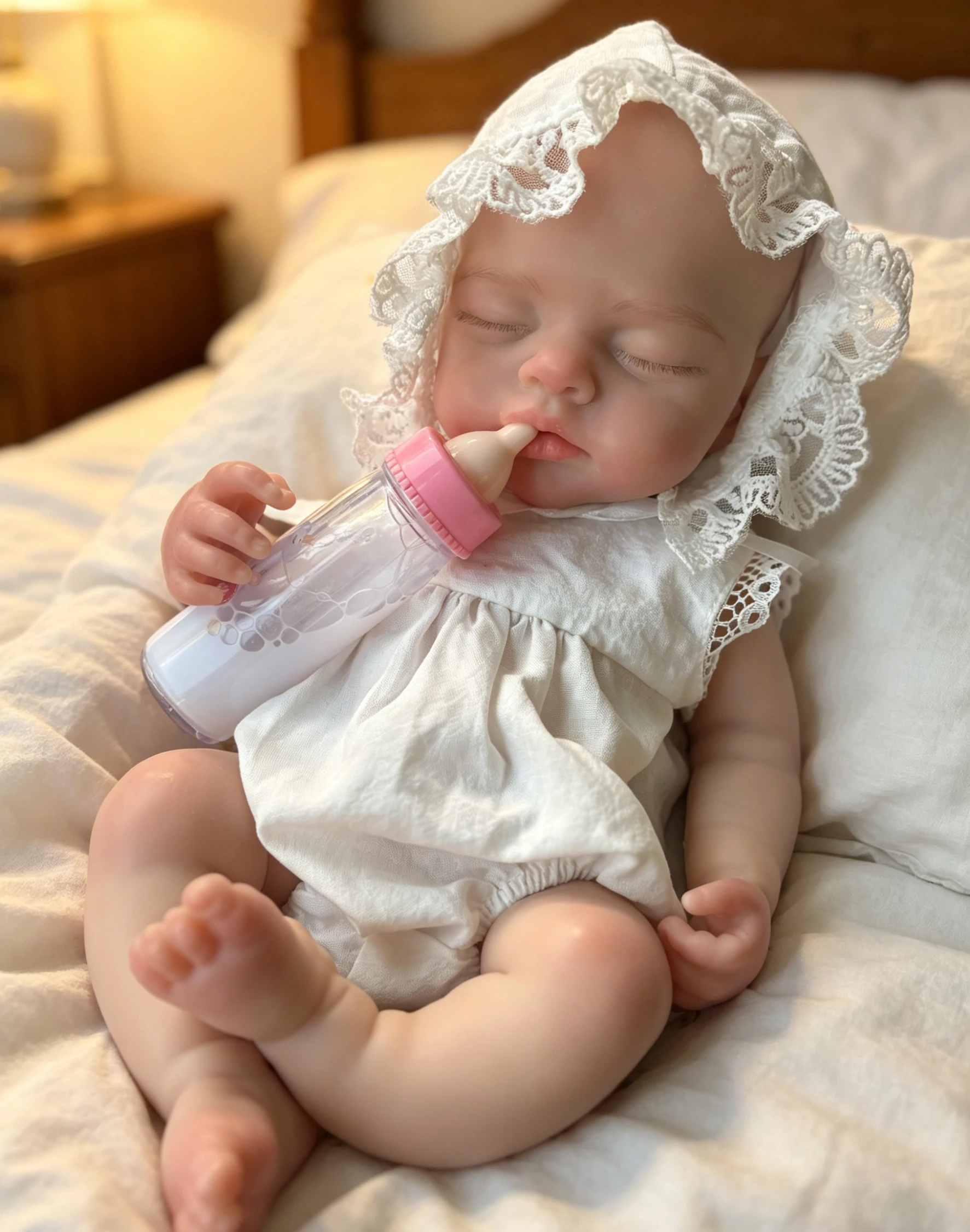 13 Inch Silicone Doll Lifelike Newborn Baby Soft Touch Solid Silicone Girl Toy As Gifts For Friends
13 Inch Silicone Doll Lifelike Newborn Baby Soft Touch Solid Silicone Girl Toy As Gifts For Friends