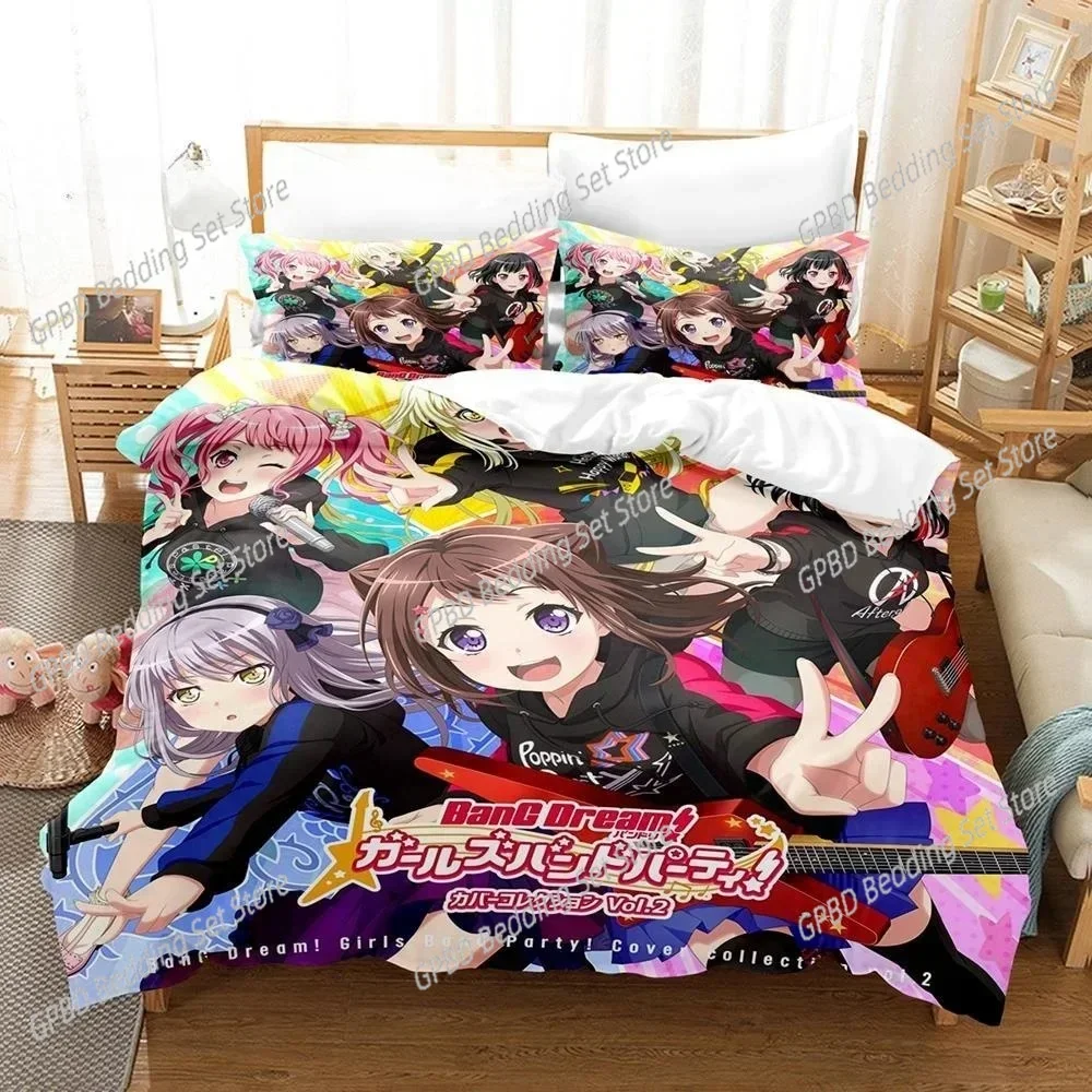 Luxury New 3D Anime BanG Dream! Girls Band Party! Bedding Set Single Twin Full Queen King Size Bed Set Adult Kid Bedroom
Luxury New 3D Anime BanG Dream! Girls Band Party! Bedding Set Single Twin Full Queen King Size Bed Set Adult Kid Bedroom