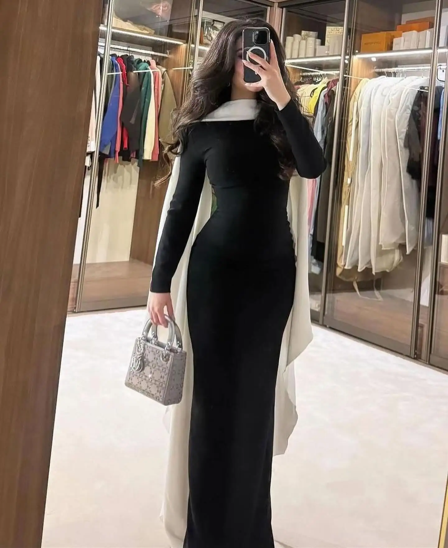Customized Fashion Jersey Straight Evening Dress Temperament Long Sleeves Floor Length платье вечернее Saudi Arabia 2024
Customized Fashion Jersey Straight Evening Dress Temperament Long Sleeves Floor Length платье вечернее Saudi Arabia 2024