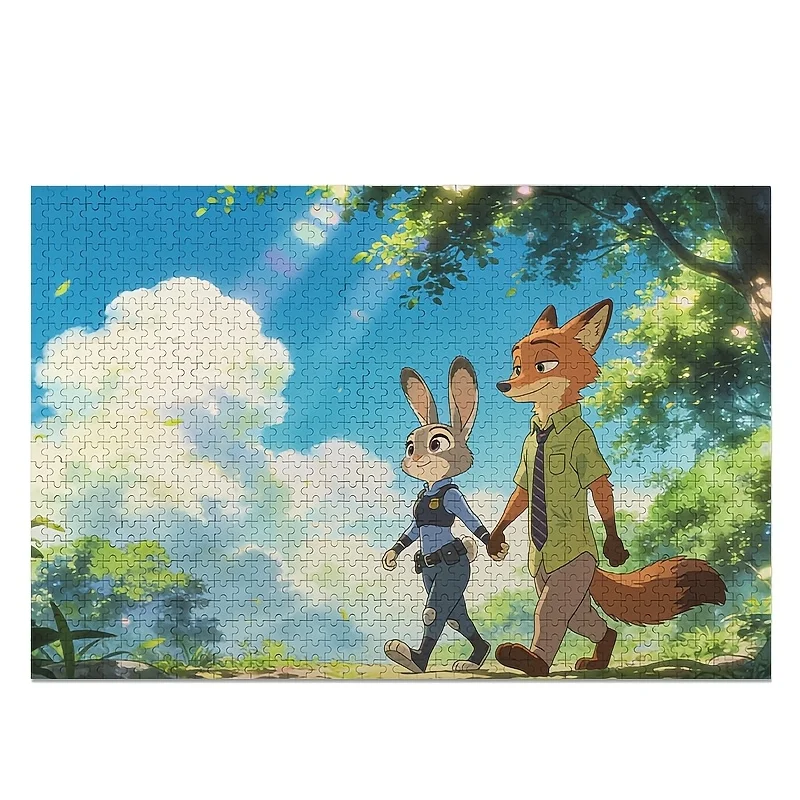 Пазл-постер 1000 деталей Disney Zootopia: Джуди Хоппс и Ник Вайлд | Высокий уровень сложности, предмет интерьера, идеально подходит для дней рождения и в качестве подарка.
Пазл-постер 1000 деталей Disney Zootopia: Джуди Хоппс и Ник Вайлд | Высокий уровень сложности, предмет интерьера, идеально подходит для дней рождения и в качестве подарка.