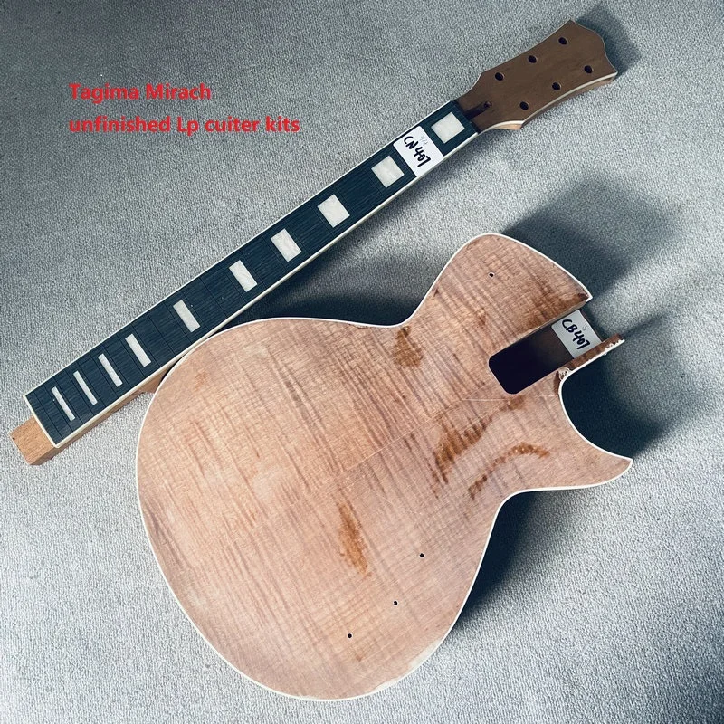 CN407CB407 Unfinished Tagima One Set Solid Flamed Maple Top+ Solid Redwood Electric Guitar Body Machine Head L3+R3 Neck Joint
CN407CB407 Unfinished Tagima One Set Solid Flamed Maple Top+ Solid Redwood Electric Guitar Body Machine Head L3+R3 Neck Joint