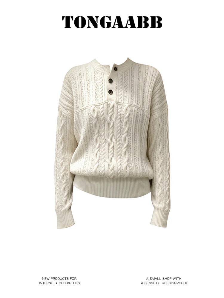 Женский белый пуловер, вязаный свитер, Harajuku, эстетический Y2k, свитера с длинными рукавами и круглым вырезом, элегантная винтажная модная одежда 2000-х годов
Женский белый пуловер, вязаный свитер, Harajuku, эстетический Y2k, свитера с длинными рукавами и круглым вырезом, элегантная винтажная модная одежда 2000-х годов