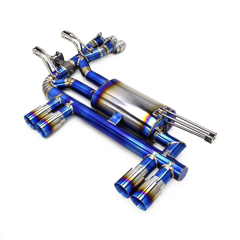 OEM Catback Exhaust For BMW M3 E46 L6 3.2L 2004-2006 Racing Car Catback Muffler Pipe With Burnt Blue Tips
OEM Catback Exhaust For BMW M3 E46 L6 3.2L 2004-2006 Racing Car Catback Muffler Pipe With Burnt Blue Tips