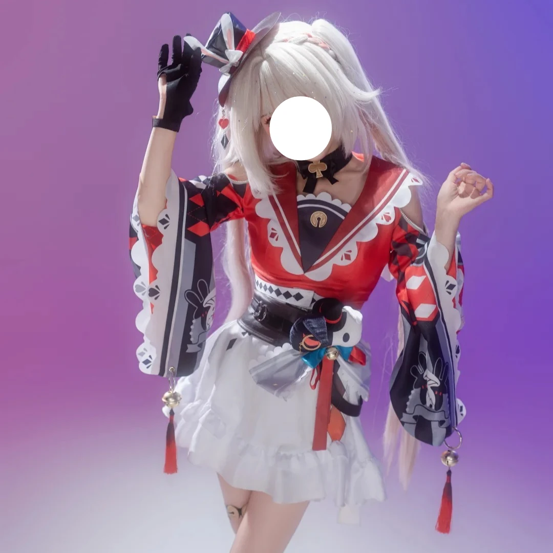 Sparxie Cosplay Costume Wig Kimono Dress Full Sets Game Honkai:Star Rail Outfits for Women Hallowmas Party Role Play Uniform
Sparxie Cosplay Costume Wig Kimono Dress Full Sets Game Honkai:Star Rail Outfits for Women Hallowmas Party Role Play Uniform