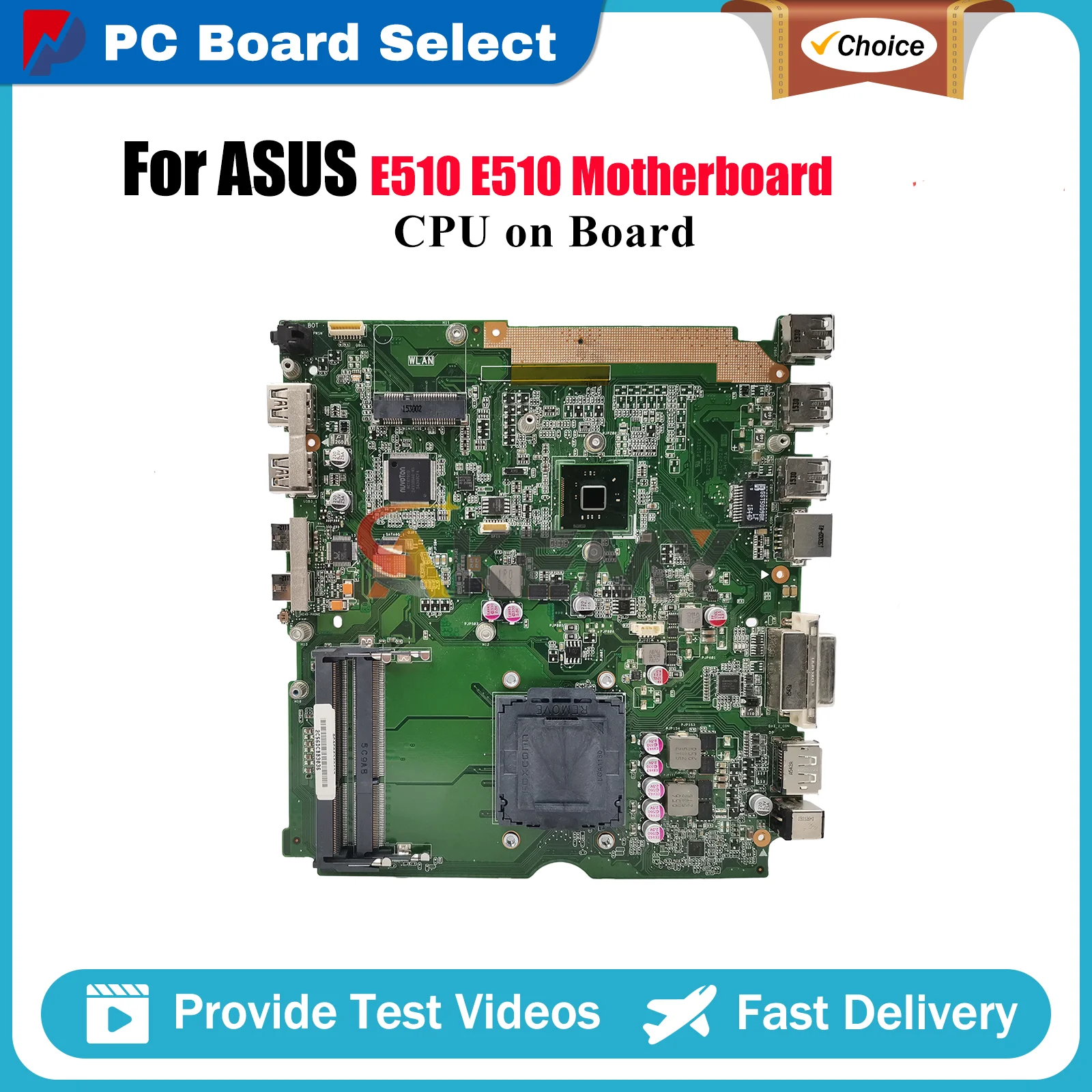 E510 Laptop Motherboard For ASUS EeeBook E510 E510 Notebook Mainboard With CPU 100% tests OK fast shipping High quality
E510 Laptop Motherboard For ASUS EeeBook E510 E510 Notebook Mainboard With CPU 100% tests OK fast shipping High quality