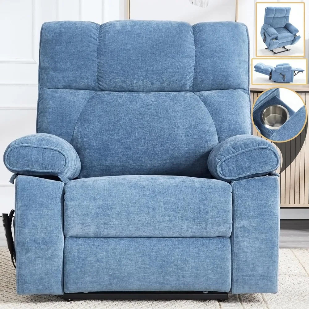 Extra Large Dual Motor Power Lift Recliner Chair, Lift Chair with Massage and Heat for Elderly, Lay Flat Recliner, Standing Assi
Extra Large Dual Motor Power Lift Recliner Chair, Lift Chair with Massage and Heat for Elderly, Lay Flat Recliner, Standing Assi