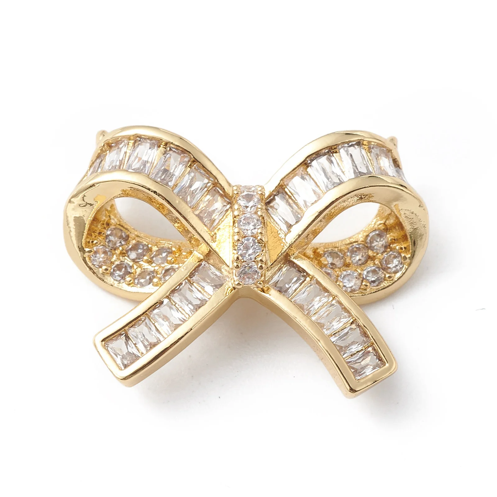 5pcs Bowknot Charm Connectors Brass Cubic Zirconia Pendants Real 18K Gold Plated For Jewelry Making DIY Bracelet Supplies Craft
5pcs Bowknot Charm Connectors Brass Cubic Zirconia Pendants Real 18K Gold Plated For Jewelry Making DIY Bracelet Supplies Craft