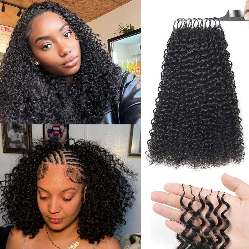 Feather Crochet Human Hair Extensions for Braiding Jerry Curly Knotless Pre Separated Virgin Curly Invisible Human Hair Bundles
Feather Crochet Human Hair Extensions for Braiding Jerry Curly Knotless Pre Separated Virgin Curly Invisible Human Hair Bundles