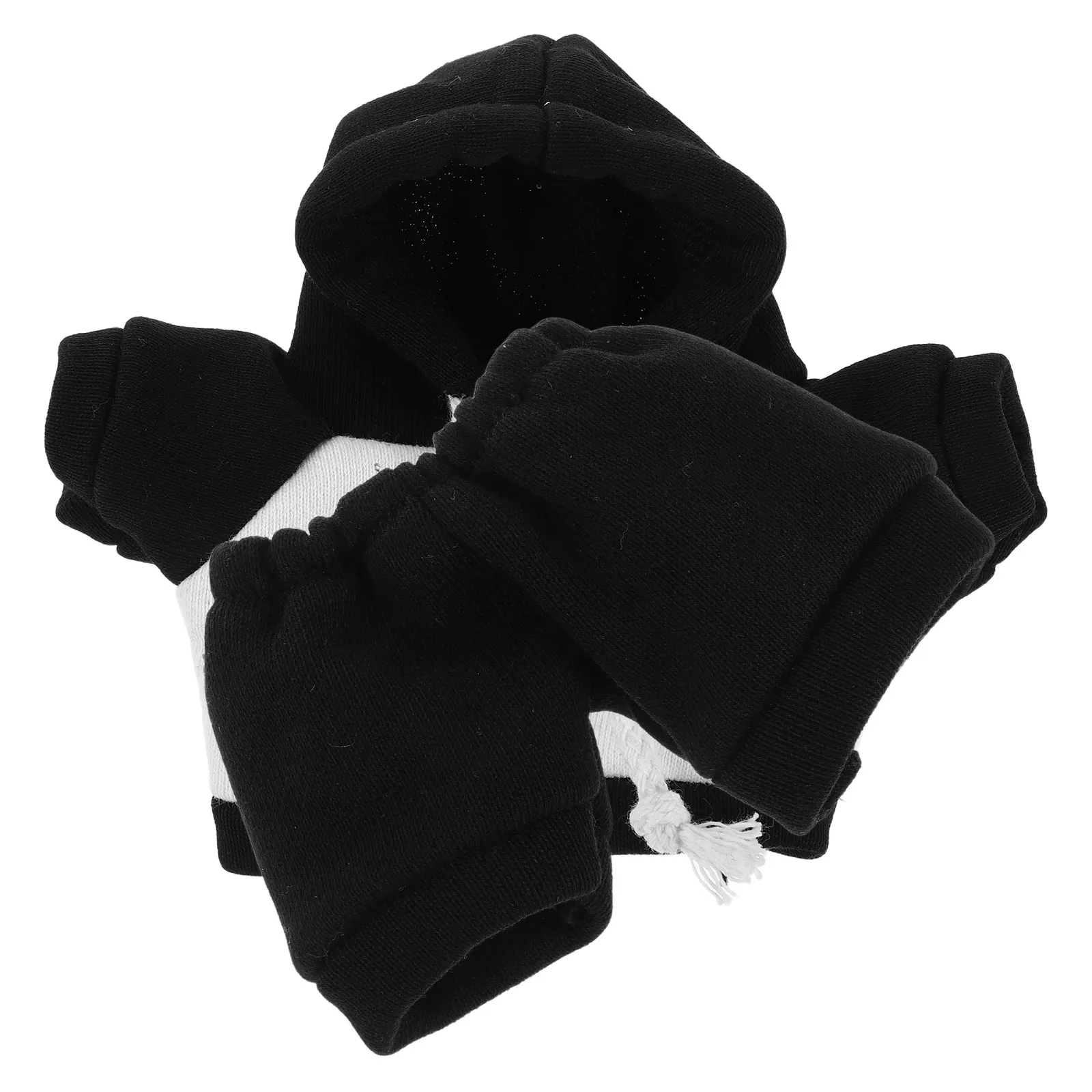 1Set Stuffed Animal Clothing Hooded Sweatshirt Sweatpants Casual Outfit for 17-23Cm Mini Bear Clothes Playhouse Accessories
1Set Stuffed Animal Clothing Hooded Sweatshirt Sweatpants Casual Outfit for 17-23Cm Mini Bear Clothes Playhouse Accessories