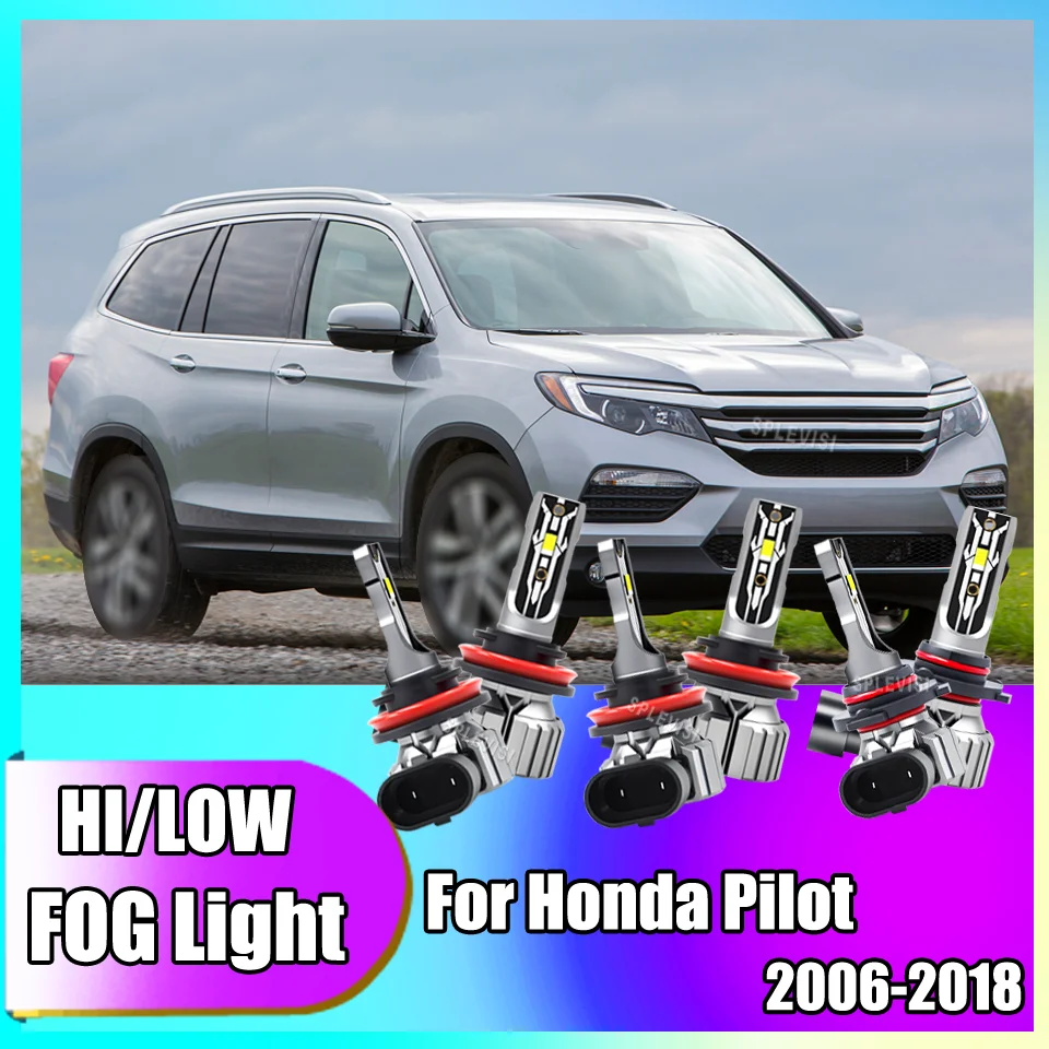 Easy-Replacement High Low Beam Foglight Bulbs High-Performance 9005 H11 For Honda Pilot 2006 2007 2008 2009 2010 2011-2018
Easy-Replacement High Low Beam Foglight Bulbs High-Performance 9005 H11 For Honda Pilot 2006 2007 2008 2009 2010 2011-2018