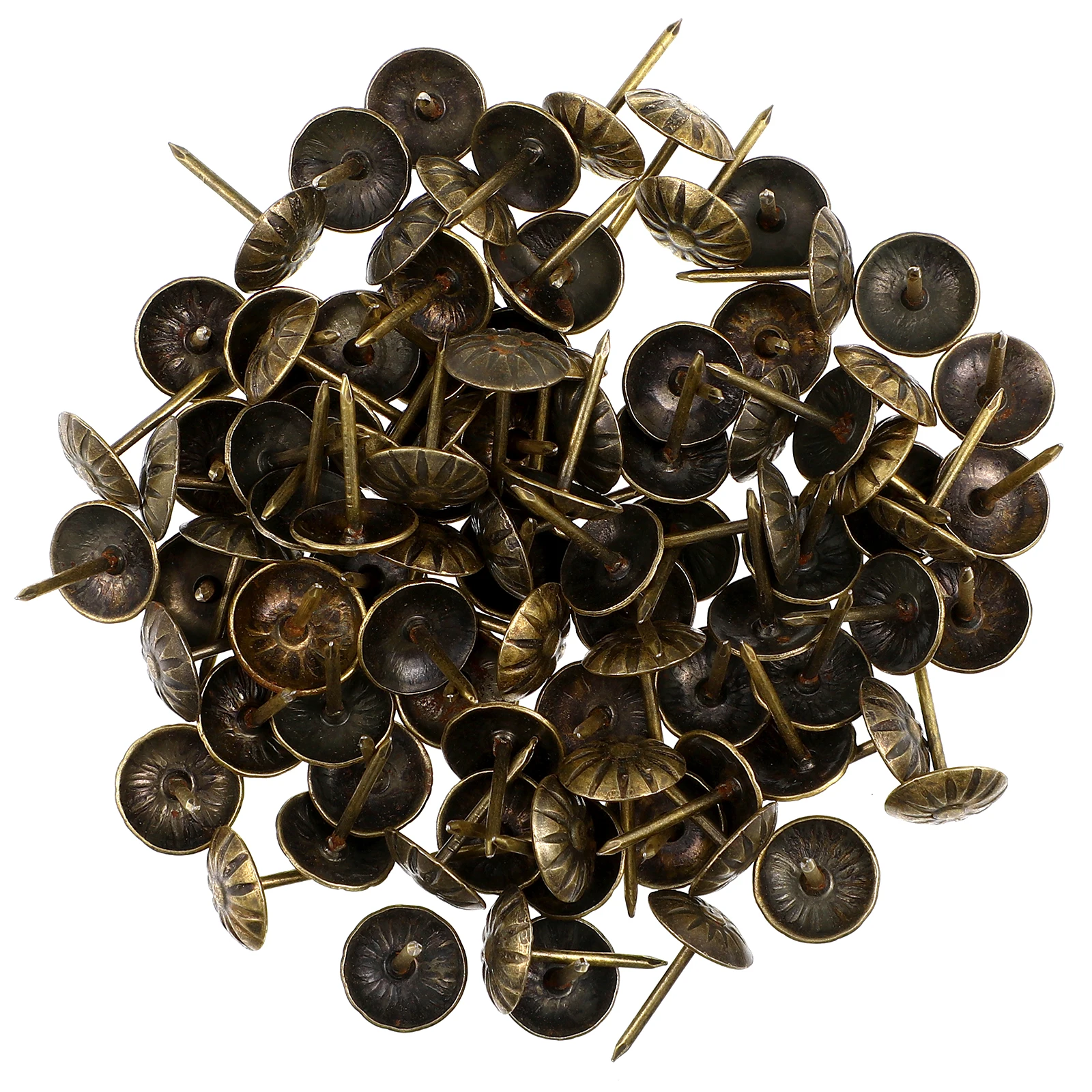 100 pcs Upholstery Tacks Decorative Nails Iron Furniture Tack Thumbtacks Pushpins for Couches Wall Nails Adjustable
100 pcs Upholstery Tacks Decorative Nails Iron Furniture Tack Thumbtacks Pushpins for Couches Wall Nails Adjustable