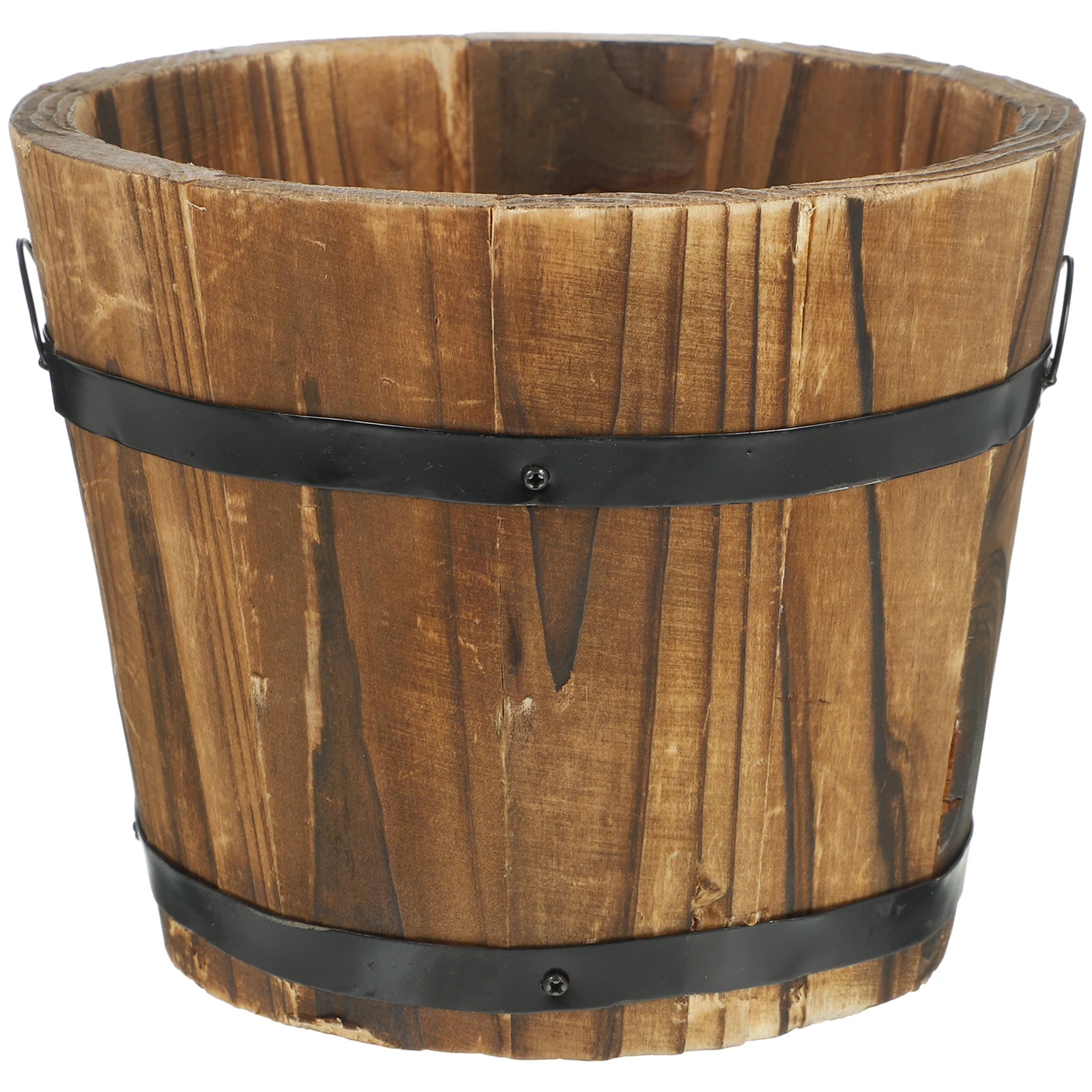 Wooden Flower Pot Plant Pots Planter Garden Bucket Wood Handle Home Decor Gardening Container Succulent Planter
Wooden Flower Pot Plant Pots Planter Garden Bucket Wood Handle Home Decor Gardening Container Succulent Planter