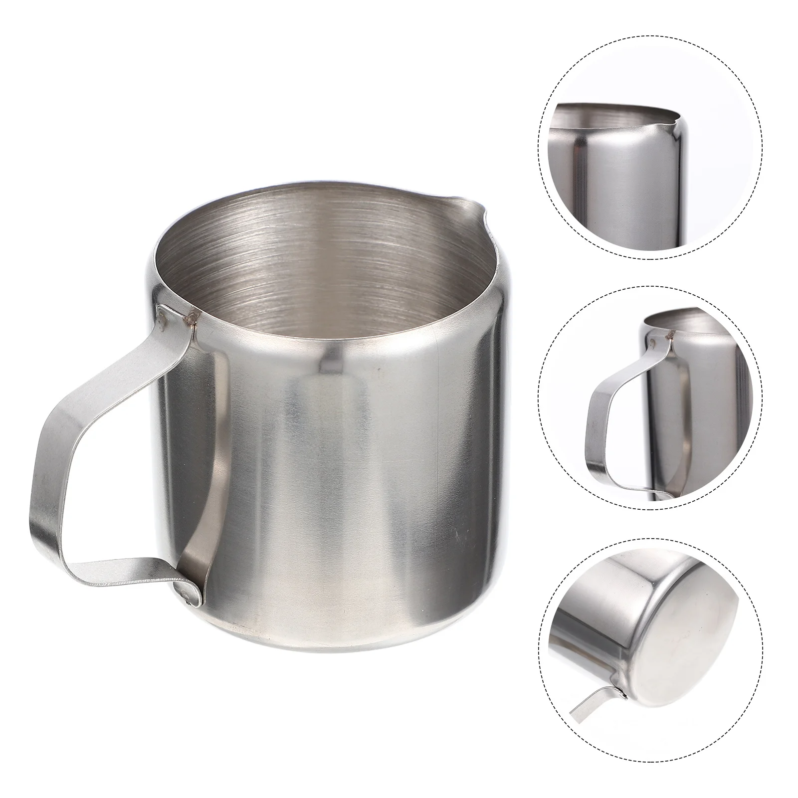 Stainless Steel Milk Pitcher Professional Coffee Frothing Cup For Espresso Cappuccino Latte Home Cafe Kitchen Milk
Stainless Steel Milk Pitcher Professional Coffee Frothing Cup For Espresso Cappuccino Latte Home Cafe Kitchen Milk