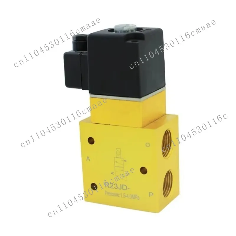 R23JD-08 3/2 Way High Pressure Air Solenoid Valve
R23JD-08 3/2 Way High Pressure Air Solenoid Valve
