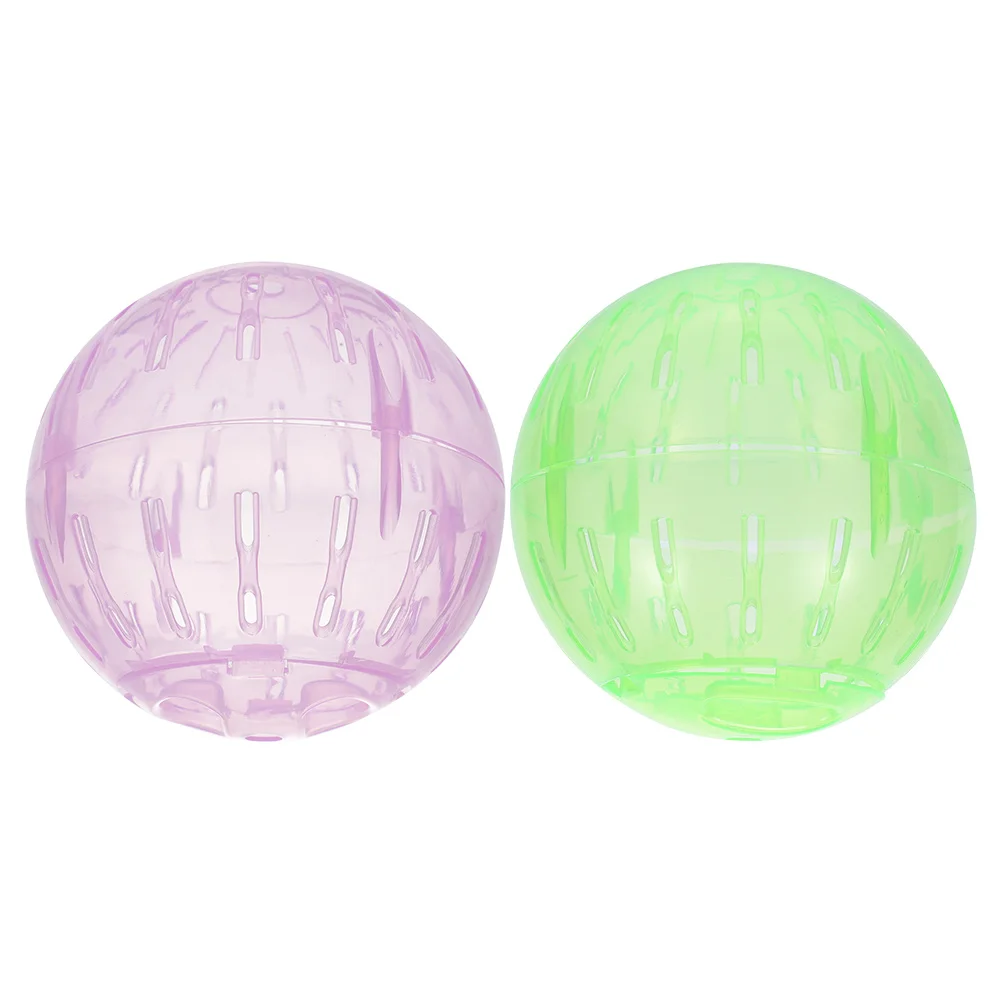 2 Pcs Hamster Running Ball Toy Chinchilla Exercise Balls Small Pet Cage Rat Fitness
2 Pcs Hamster Running Ball Toy Chinchilla Exercise Balls Small Pet Cage Rat Fitness