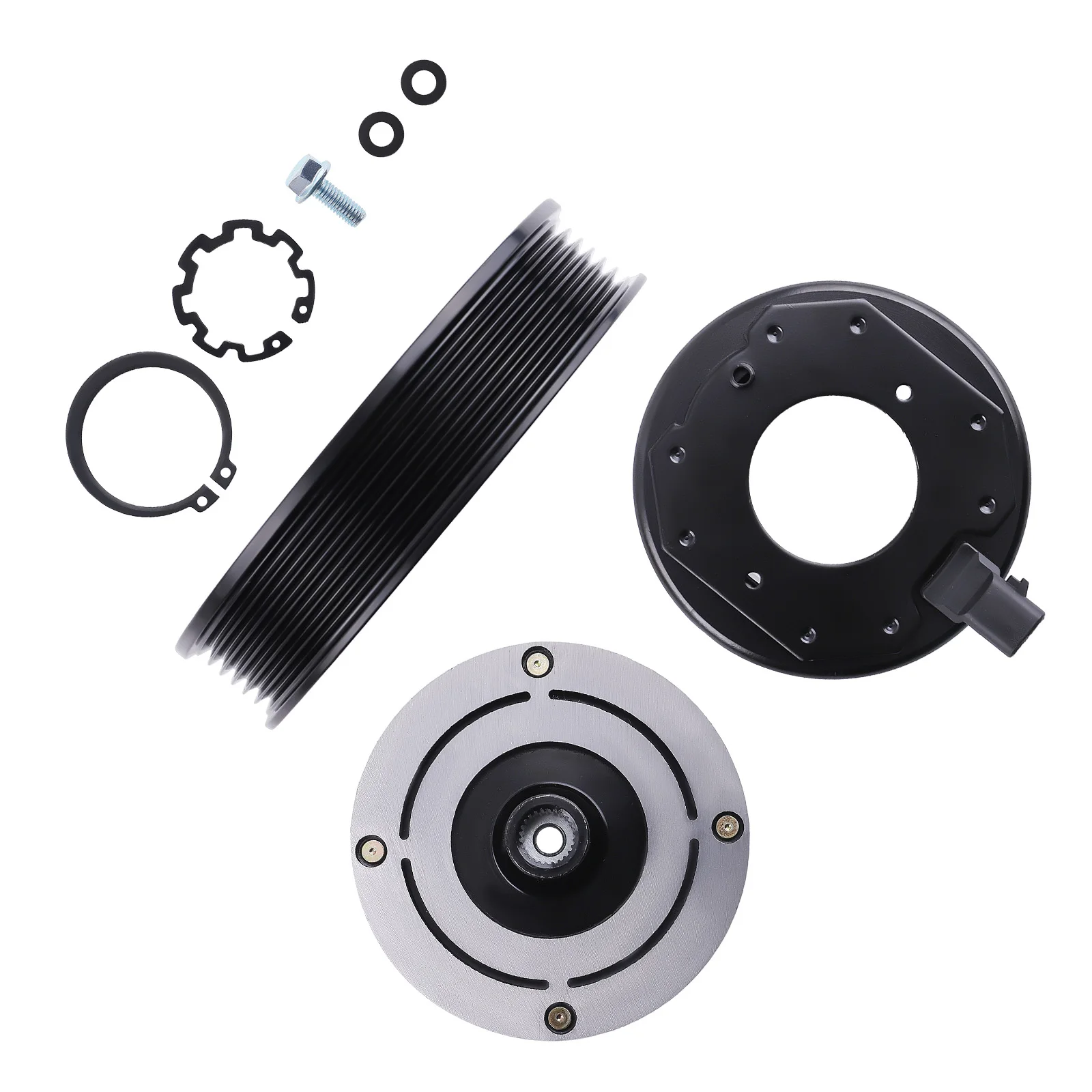 A/C Compressor Clutch Kit For Lexus RX300 3.0L 1999-2003 ES330 3.3L 2004-2006
A/C Compressor Clutch Kit For Lexus RX300 3.0L 1999-2003 ES330 3.3L 2004-2006