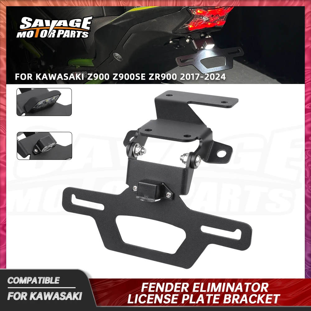 Z900 2024 Motorcycle License Plate Holder For Kawasaki Z900SE ZR900 2017+ Adjustable Tail Bracket LED Light Fender Eliminator
Z900 2024 Motorcycle License Plate Holder For Kawasaki Z900SE ZR900 2017+ Adjustable Tail Bracket LED Light Fender Eliminator