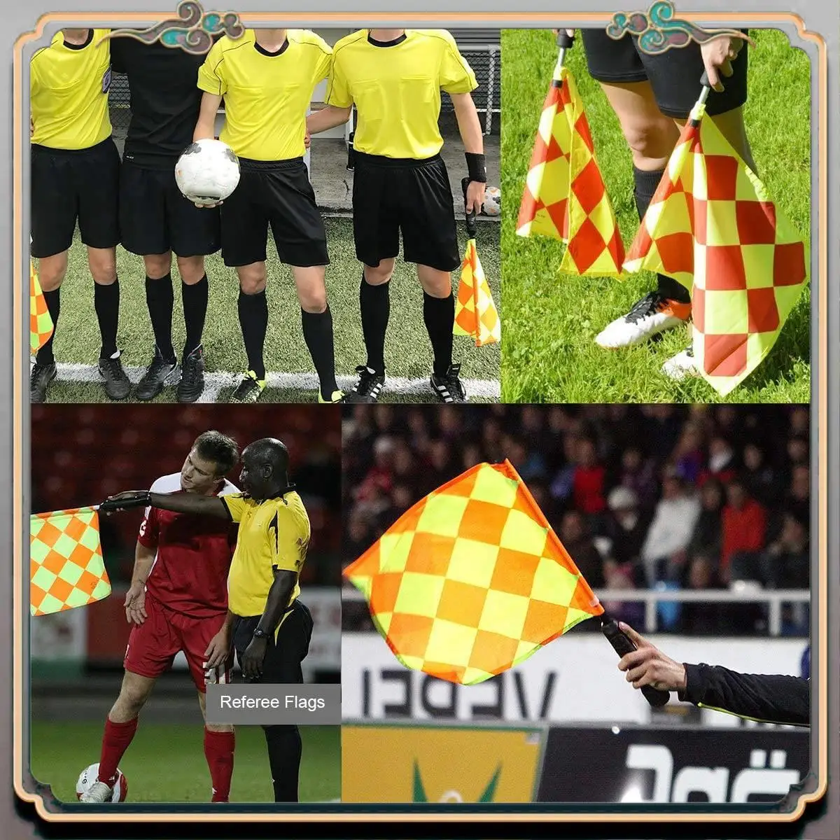 Durable Football Soccer Referee Flags Football Judge Linesman Sideline Fair Play Sports Match Flags Referee Equipment
Durable Football Soccer Referee Flags Football Judge Linesman Sideline Fair Play Sports Match Flags Referee Equipment