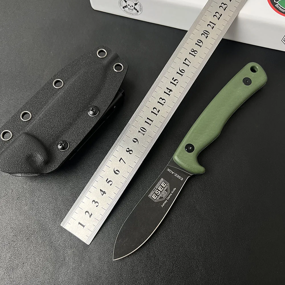 NEW ESEE AGK Fixed Blade Knife D2 Blade G10 Handle High Quality Outdoor EDC Camping Hiking Hunting Survival Tools
NEW ESEE AGK Fixed Blade Knife D2 Blade G10 Handle High Quality Outdoor EDC Camping Hiking Hunting Survival Tools