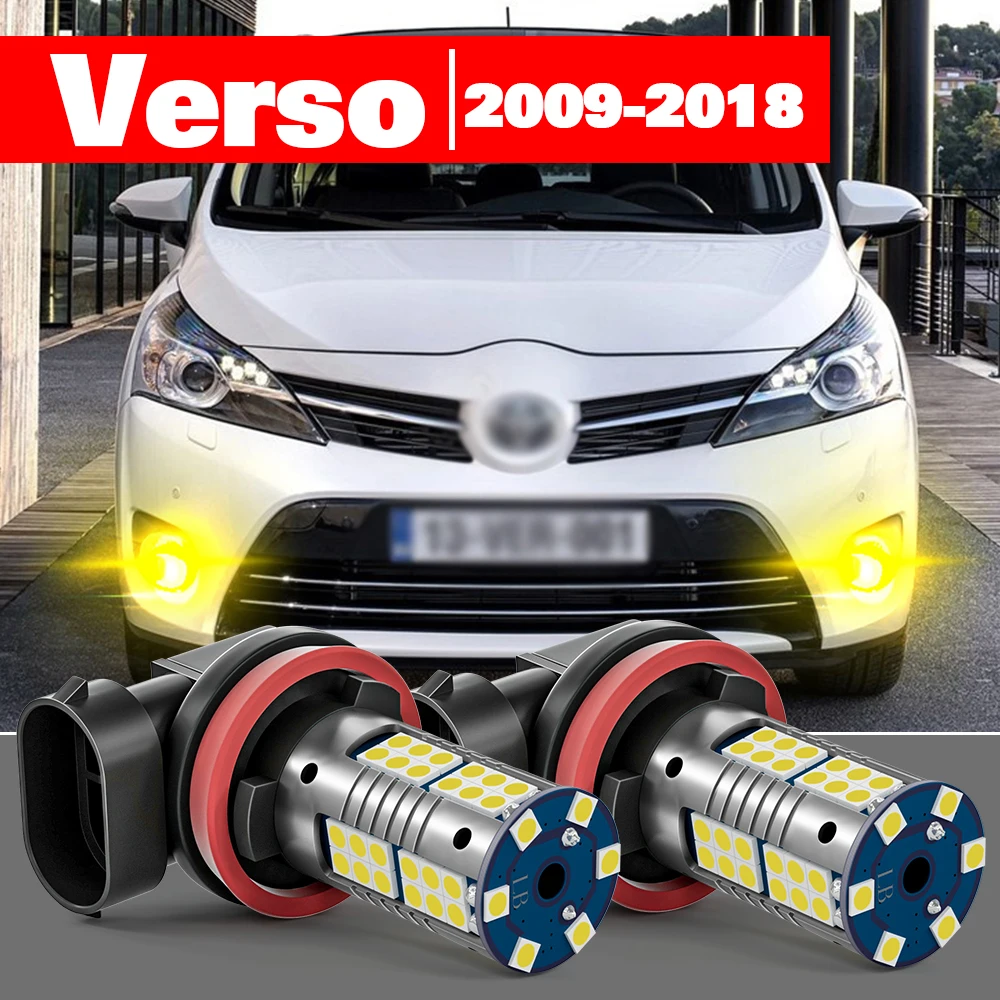 For Toyota Verso 2009-2018 2pcs LED Fog Light Accessories 2010 2011 2012 2013 2014 2015 2016 2017
For Toyota Verso 2009-2018 2pcs LED Fog Light Accessories 2010 2011 2012 2013 2014 2015 2016 2017