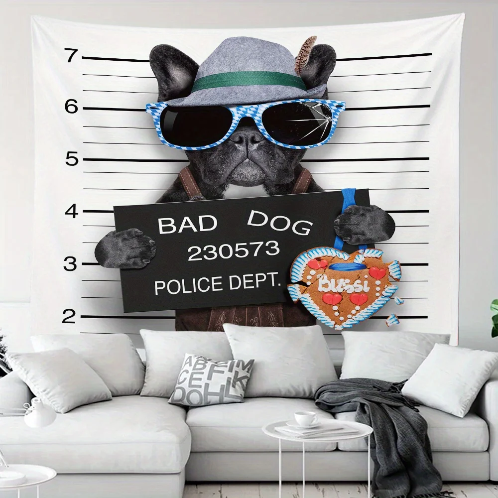 Bad Dog Pattern Tapestry Background Cloth Hanging Cloth Bedroom Bedside Decorative Wall Cloth Rental Dormitory Tapestry
Bad Dog Pattern Tapestry Background Cloth Hanging Cloth Bedroom Bedside Decorative Wall Cloth Rental Dormitory Tapestry