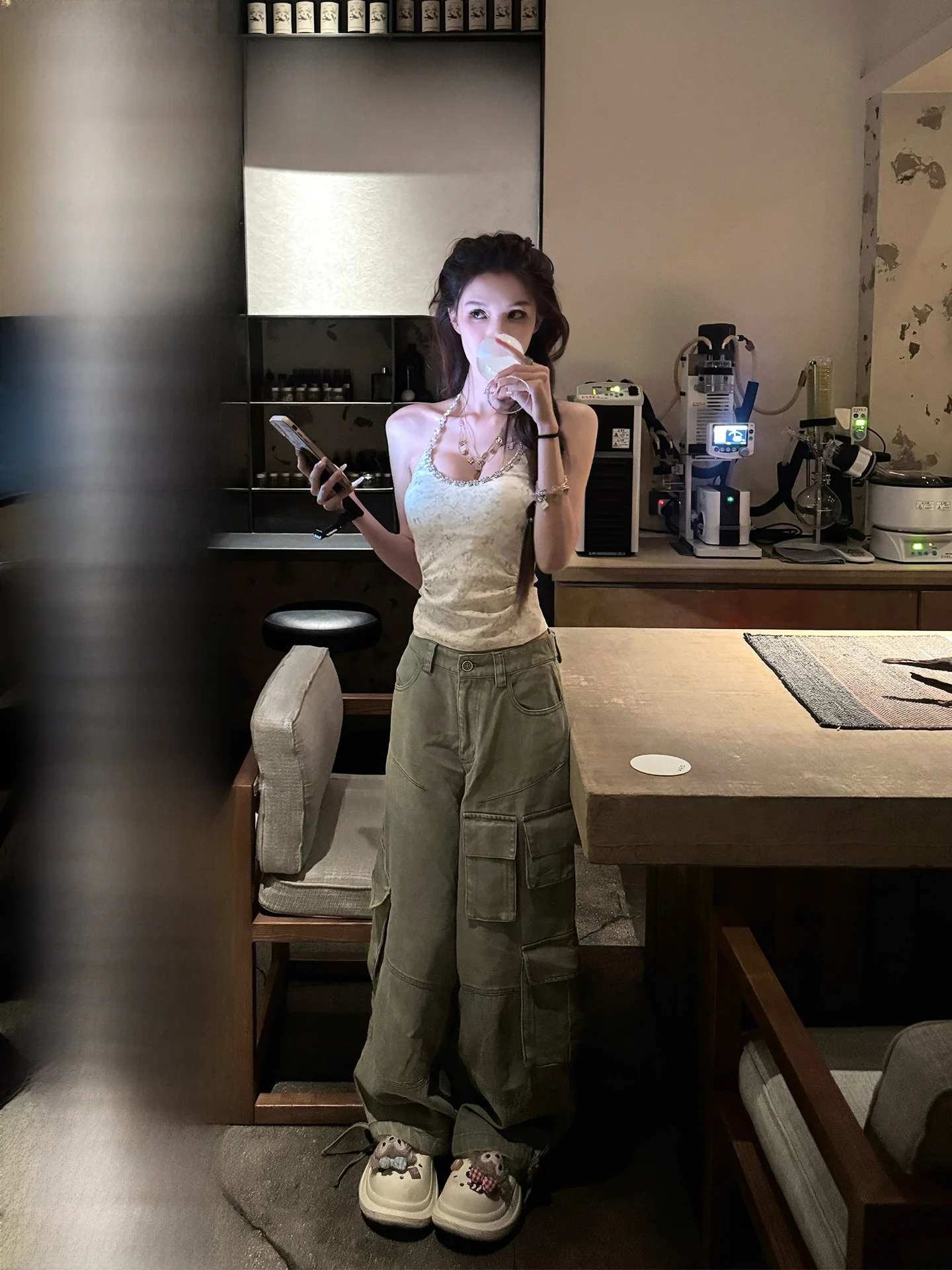 Sweet Yilin High Waist Wide Leg Workwear Pants Casual Style Multi Pocket Color Loose Fit Ladies Fashion Casual Trousers
Sweet Yilin High Waist Wide Leg Workwear Pants Casual Style Multi Pocket Color Loose Fit Ladies Fashion Casual Trousers