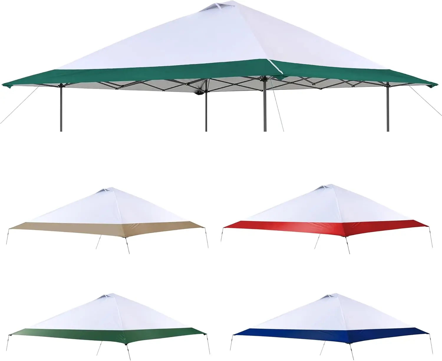 Replacement Cover Compatible with Oasis 13' x 13' Model:1606532, 2156426, 2156428 2157498, 2622040,Compatible with Equi
Replacement Cover Compatible with Oasis 13' x 13' Model:1606532, 2156426, 2156428 2157498, 2622040,Compatible with Equi
