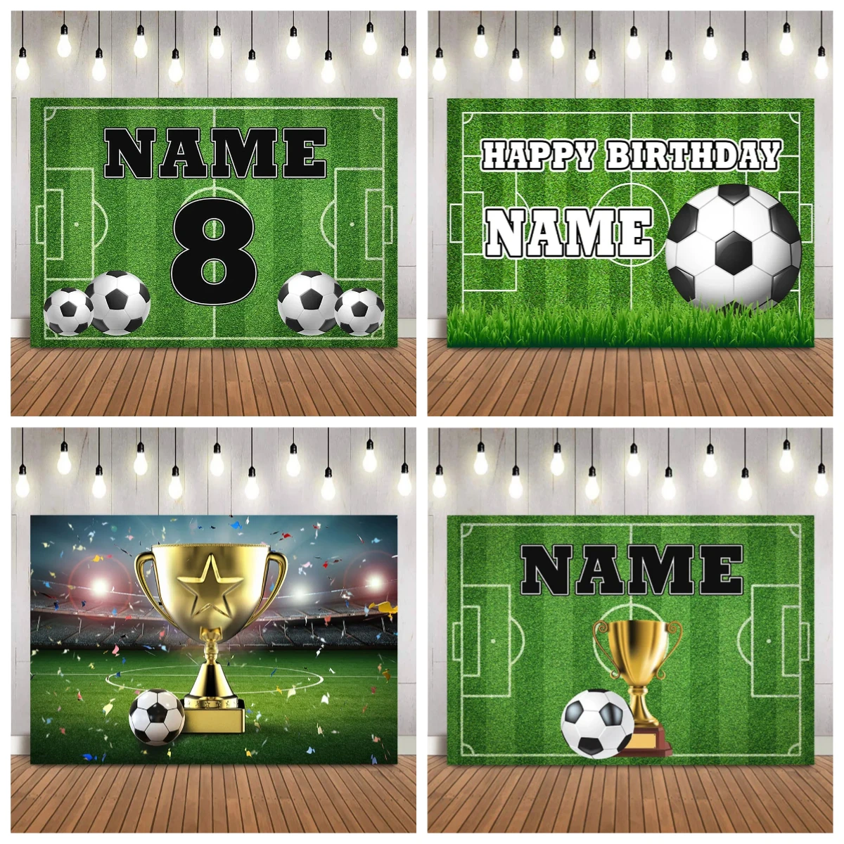 Customize Name Boy Birthday Party Backdrop Football Soccer Field Sports Poster Baby Shower Party Kids Portrait Backgrounds
Customize Name Boy Birthday Party Backdrop Football Soccer Field Sports Poster Baby Shower Party Kids Portrait Backgrounds