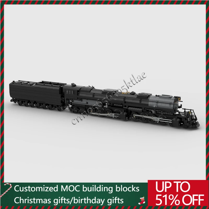 New 2102 PCS MOC High Tech City Luxury Steam Train Model Building Blocks Technology Assembly Bricks Diy Toy Kids Surprise Gift
New 2102 PCS MOC High Tech City Luxury Steam Train Model Building Blocks Technology Assembly Bricks Diy Toy Kids Surprise Gift