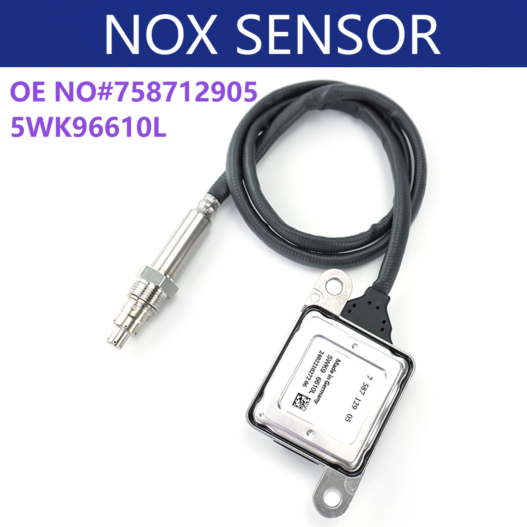 OEM 11787587129 758712905 758712903 5WK96610L 5WK96610K NEW Nox Sensor For BMW E90 E91 E60 E61 LCI Facelift E92 E93
OEM 11787587129 758712905 758712903 5WK96610L 5WK96610K NEW Nox Sensor For BMW E90 E91 E60 E61 LCI Facelift E92 E93