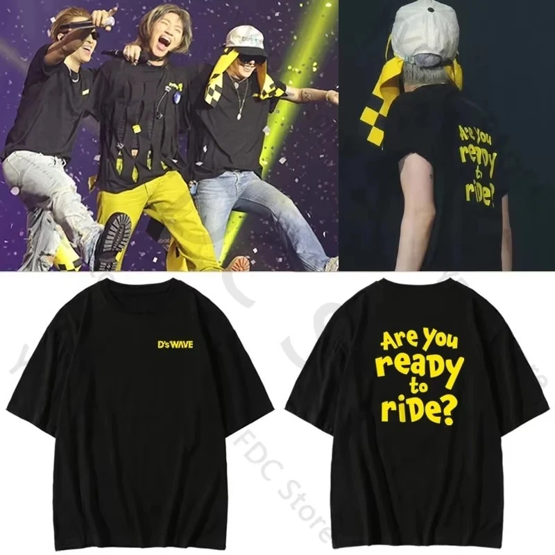 Daesung D's WAVE Concert T Shirt G Dragon Taeyang Same T-shirt Kpop Fans Fashion Women Men Summer Cotton Short Sleeve Tee Tops
Daesung D's WAVE Concert T Shirt G Dragon Taeyang Same T-shirt Kpop Fans Fashion Women Men Summer Cotton Short Sleeve Tee Tops