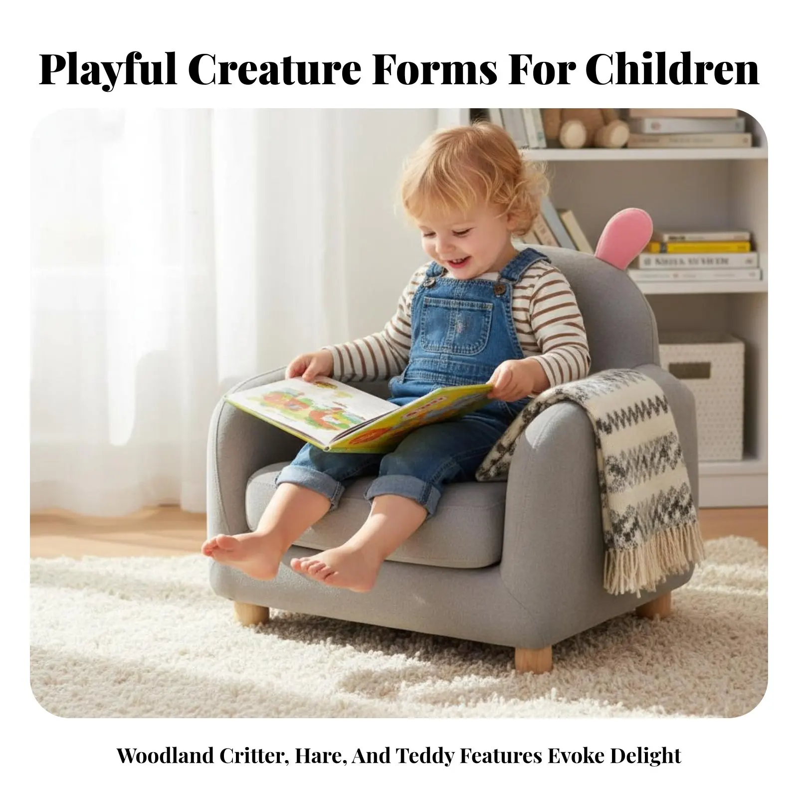 Creature Character Chair Soft and Comfy CreatureShaped Floor Chair Supportive Spine Sturdy Construction for Young Children
Creature Character Chair Soft and Comfy CreatureShaped Floor Chair Supportive Spine Sturdy Construction for Young Children