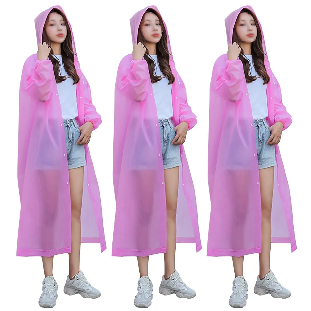 3Pcs Black Adult Raincoat with Hood Elastic Sleeves Lightweight Portable Waterproof Travel Rain Poncho for Hiking Camping
3Pcs Black Adult Raincoat with Hood Elastic Sleeves Lightweight Portable Waterproof Travel Rain Poncho for Hiking Camping