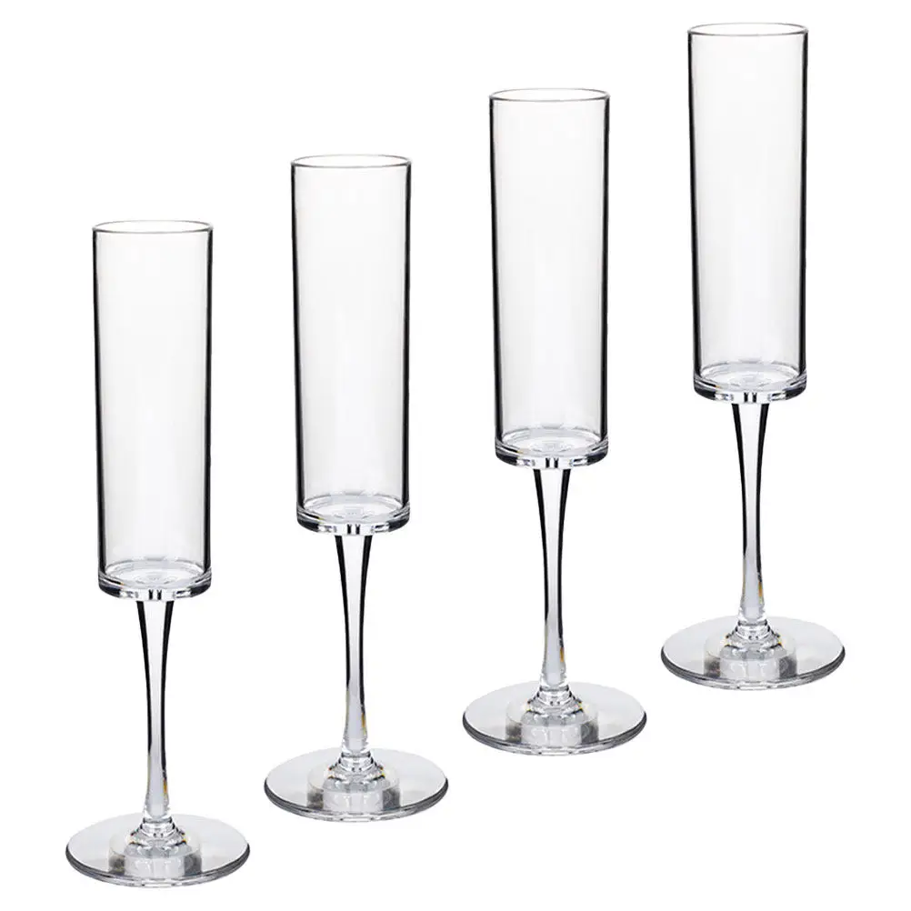 4Pcs Goblets Transparent Plastic Cocktail Cups for Party Wedding Anniversary Clear Wine Glass Stemware 165Ml
4Pcs Goblets Transparent Plastic Cocktail Cups for Party Wedding Anniversary Clear Wine Glass Stemware 165Ml