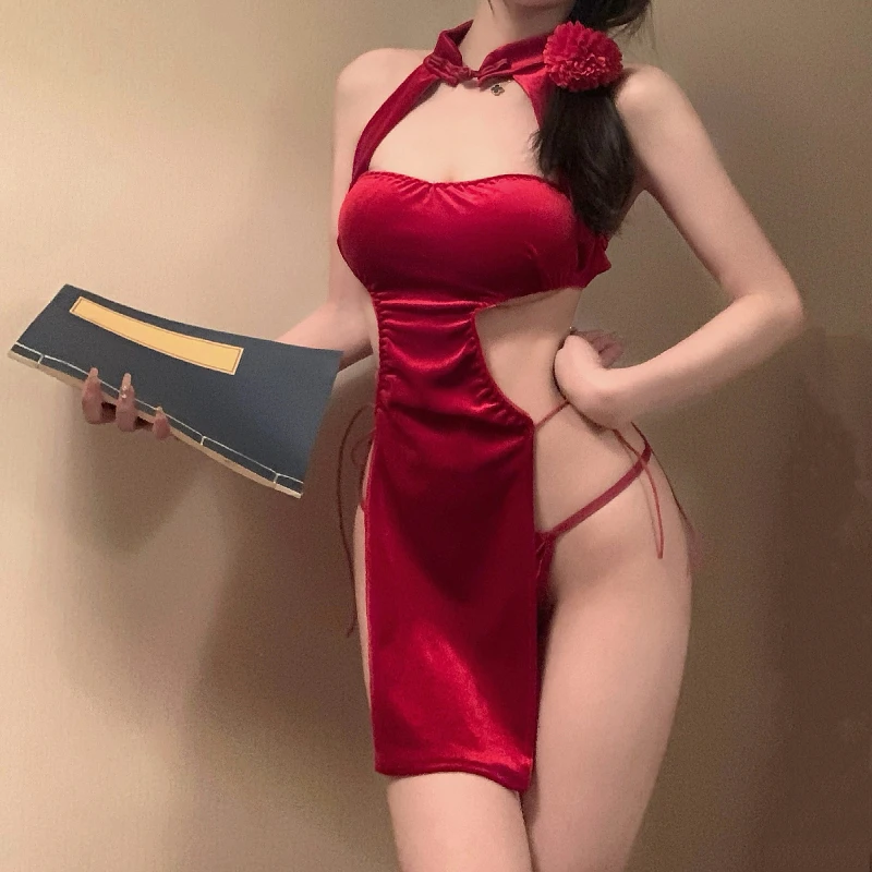 Sexy Retro Chinese Sle Bal Hollow out Belted Qipao Dr High Slit Pure Desire Clubwear Evening Gown for Broaasters
Sexy Retro Chinese Sle Bal Hollow out Belted Qipao Dr High Slit Pure Desire Clubwear Evening Gown for Broaasters