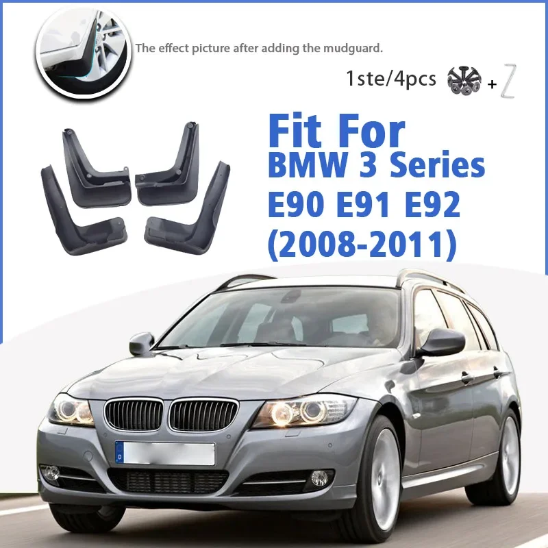 Mudguard For BMW 3 Series E90 E91 E92 2008-2011 Front Rear Mudflaps Mudguards Car Accessories Splash Guard Fender 2009 2010
Mudguard For BMW 3 Series E90 E91 E92 2008-2011 Front Rear Mudflaps Mudguards Car Accessories Splash Guard Fender 2009 2010