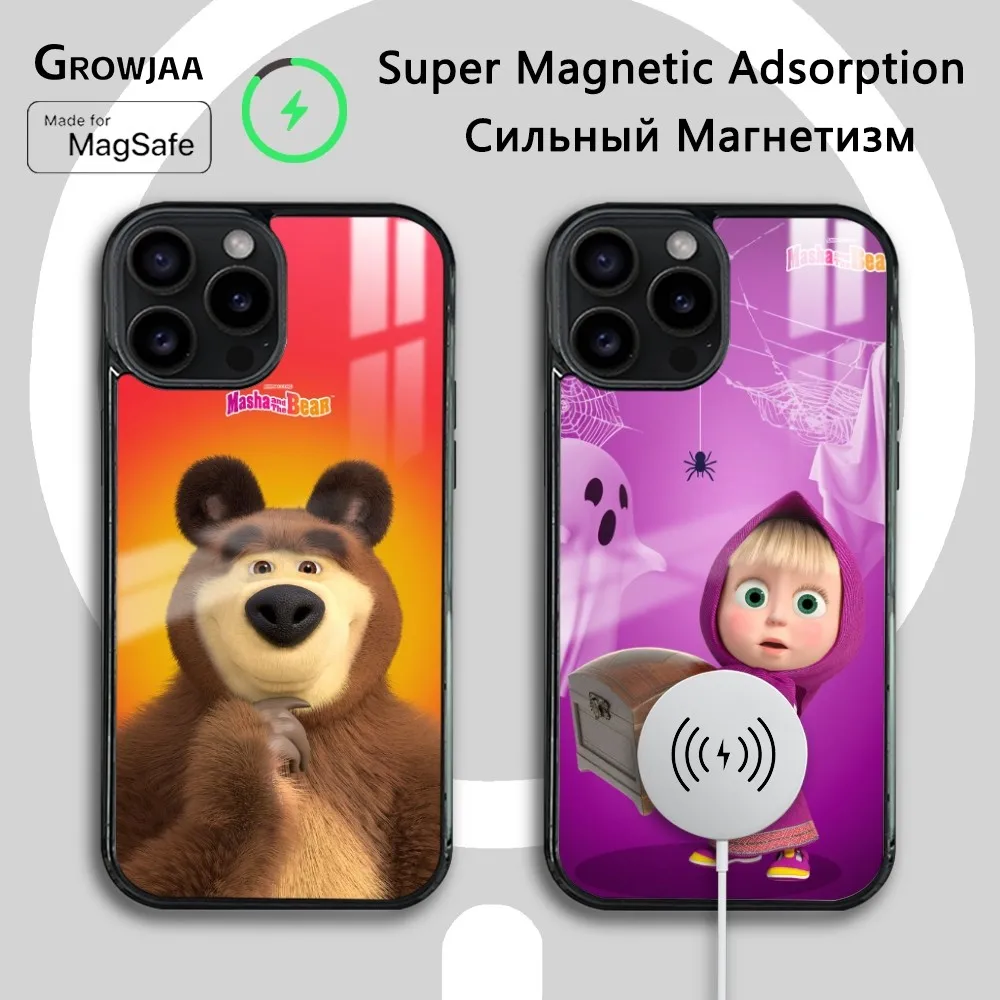 B-ear S-sena M-Mouse Cartoon Phone Case For iPhone 16 15 14 13 12 11 Pro Max Plus Mini Magsafe Mirror Wireless Magnetic Cover
B-ear S-sena M-Mouse Cartoon Phone Case For iPhone 16 15 14 13 12 11 Pro Max Plus Mini Magsafe Mirror Wireless Magnetic Cover