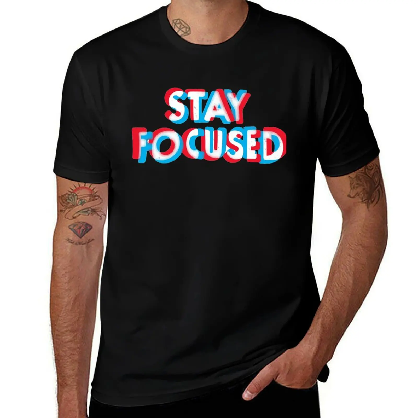 STAY FOCUSED T-Shirt plain blue archive tshirts personalised luxury t-shirt men graphic t shirts
STAY FOCUSED T-Shirt plain blue archive tshirts personalised luxury t-shirt men graphic t shirts