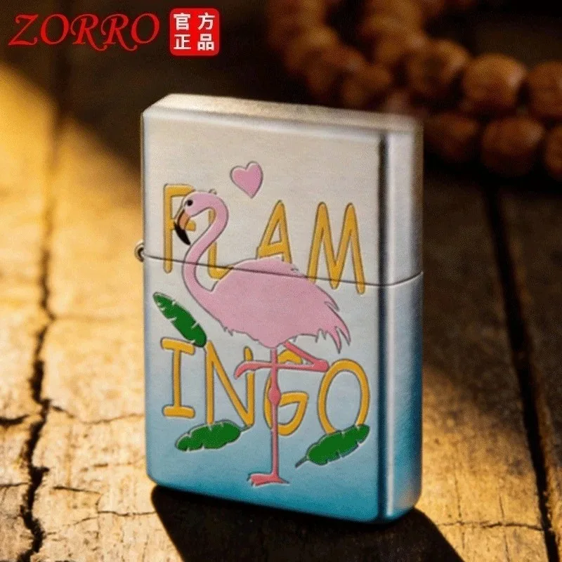 ZORRO Second Generation Flamingo Kerosine Lighter, Valentine's Day Gift for Boyfriend, Personalized Small Gift Accessory for Men
ZORRO Second Generation Flamingo Kerosine Lighter, Valentine's Day Gift for Boyfriend, Personalized Small Gift Accessory for Men