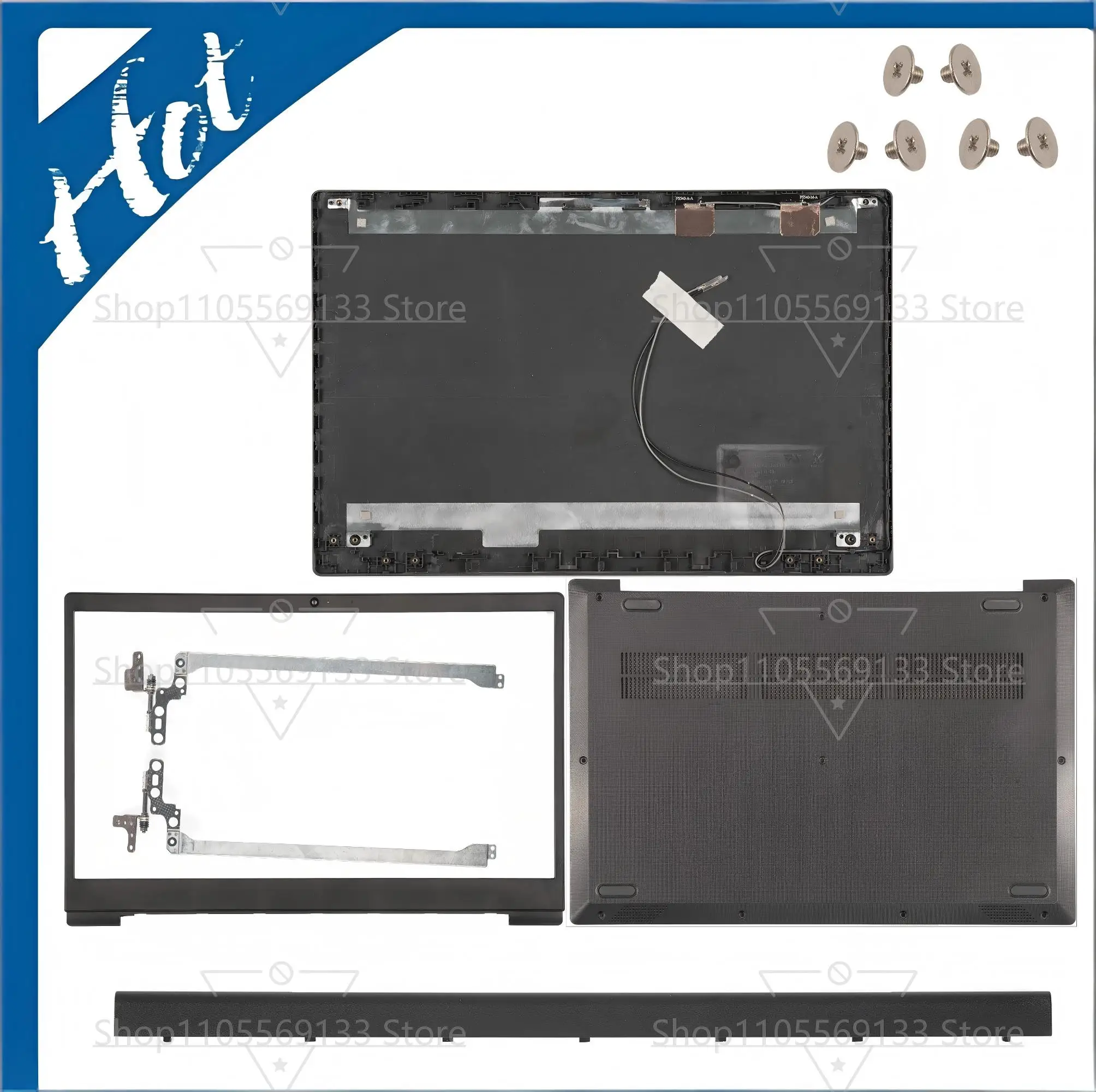 Cover/Frame/hinges For Lenovo Ideapad S145-15 340C-15 S145-15IWL S145-15IIL S145-15API black Plastic Parts Replace
Cover/Frame/hinges For Lenovo Ideapad S145-15 340C-15 S145-15IWL S145-15IIL S145-15API black Plastic Parts Replace